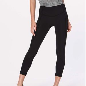 Lululemon All The Right Places Crop II *23" Size 6